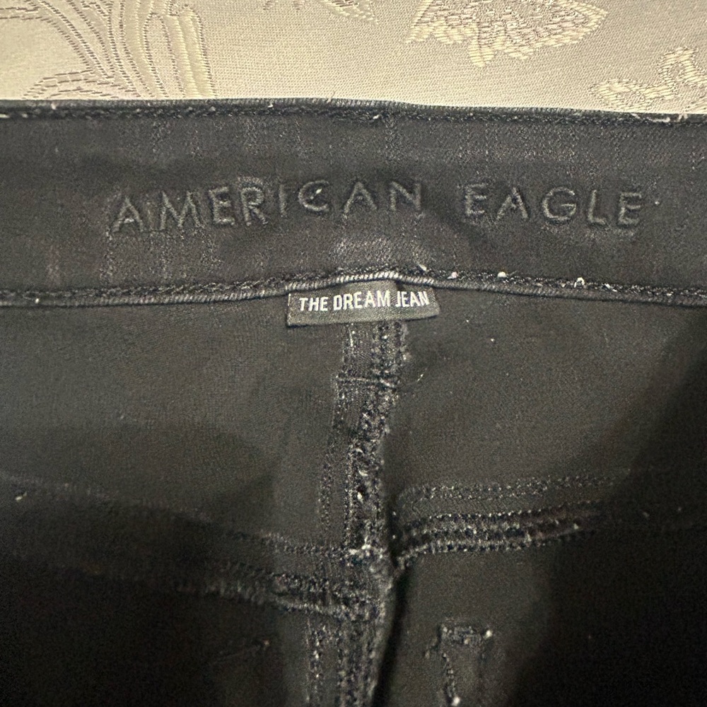 American eagle black skinny jean size 4 - Picture 2 of 3